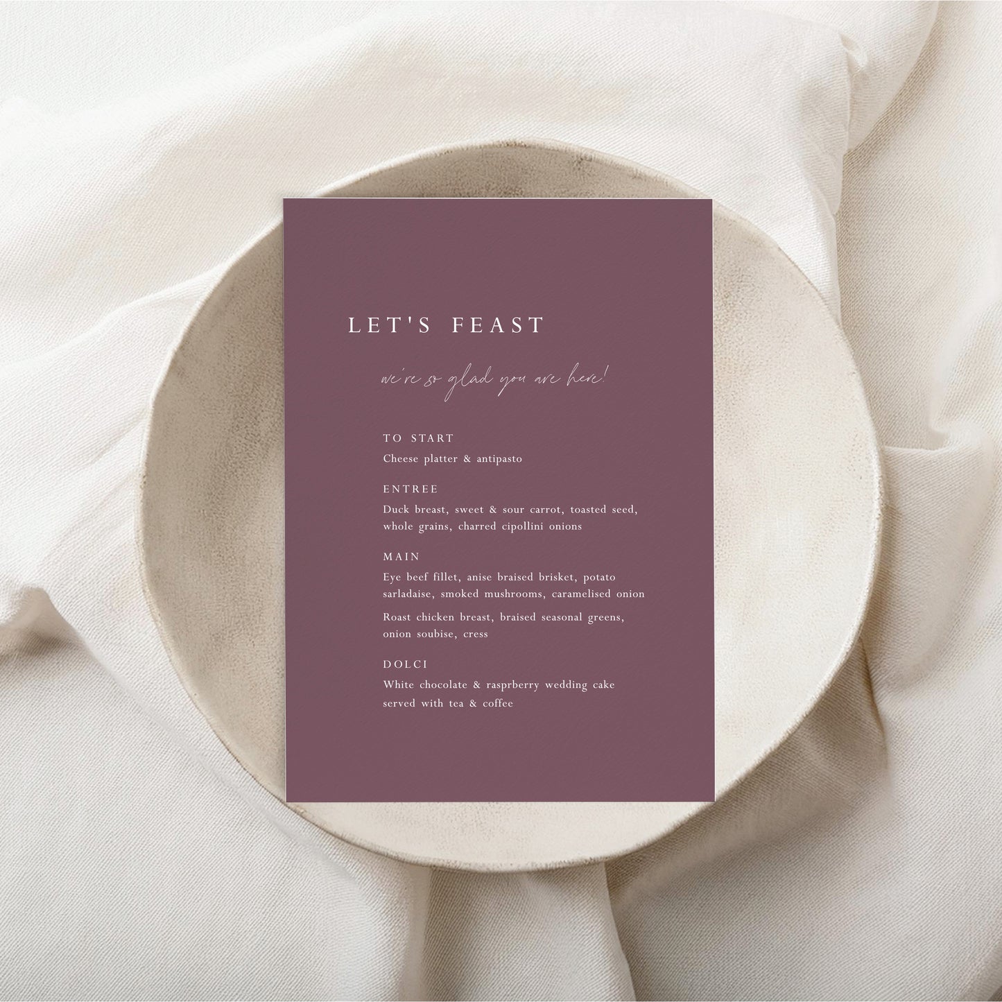 
                  
                    All You Need Is Love - Menu
                  
                