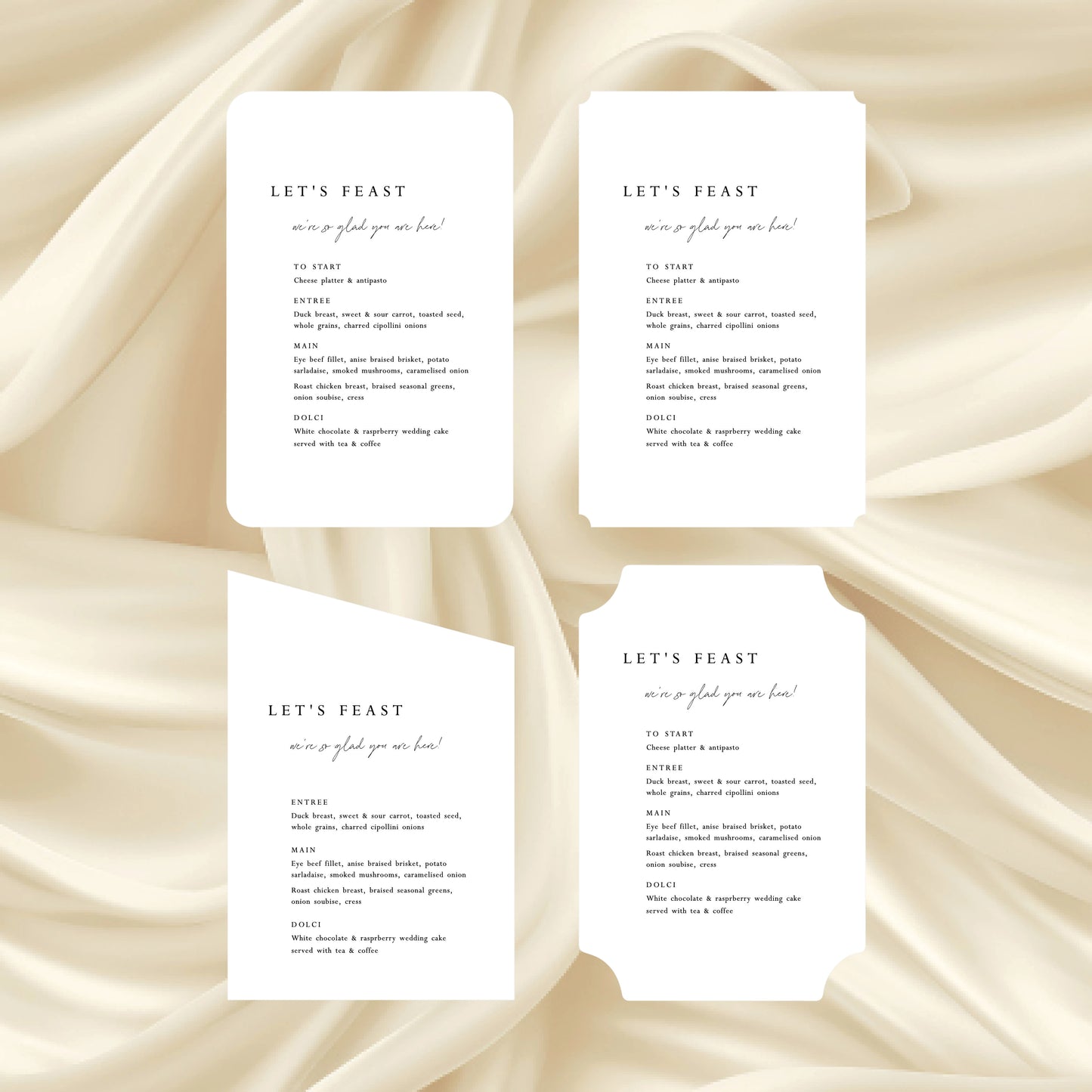 
                  
                    All You Need Is Love - Menu
                  
                
