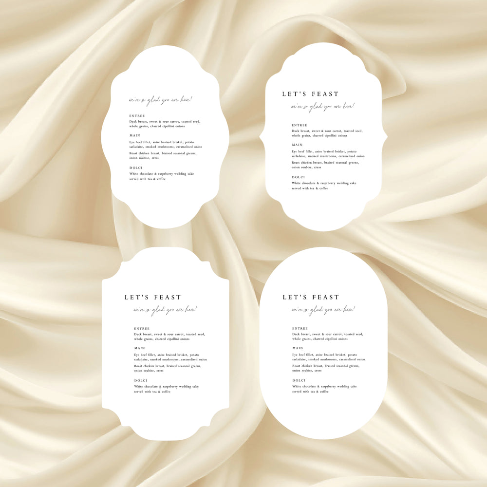 
                  
                    All You Need Is Love - Menu
                  
                
