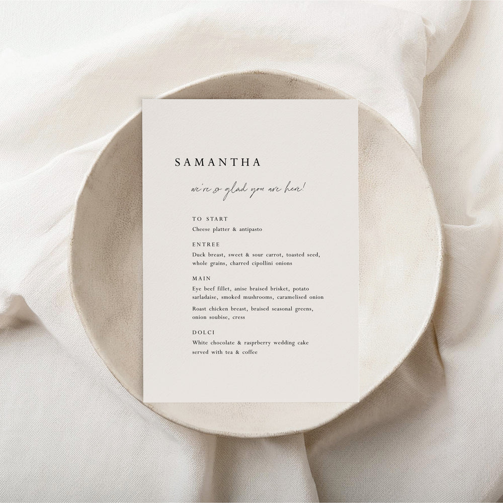 
                  
                    All You Need Is Love - Menu
                  
                