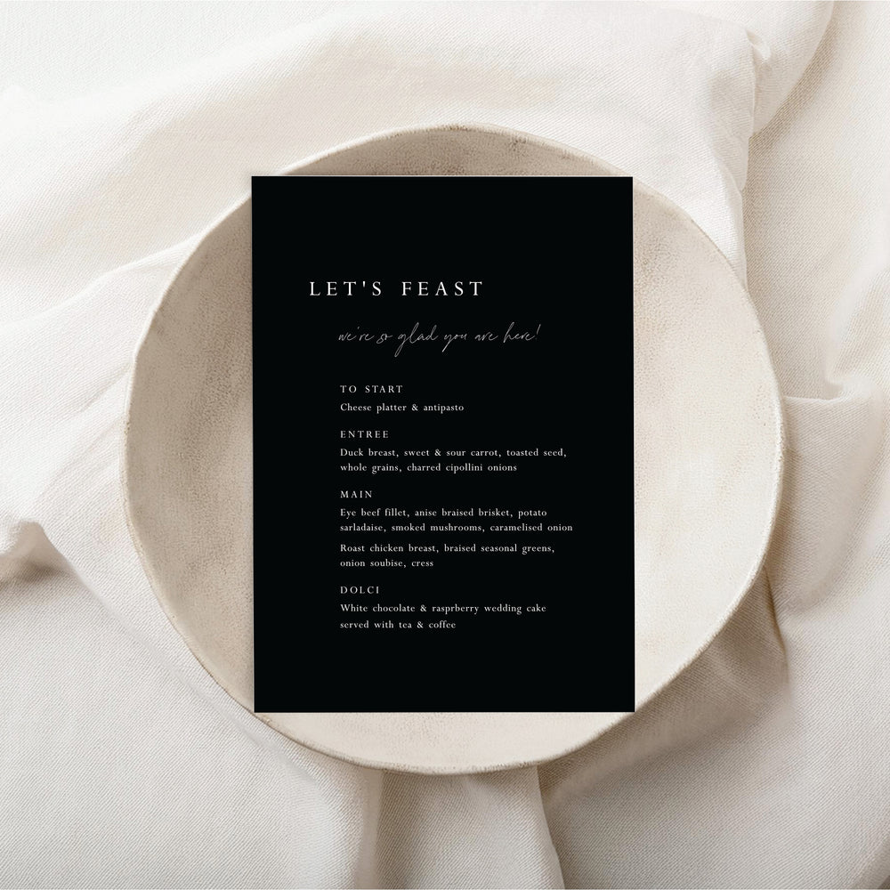 
                  
                    All You Need Is Love - Menu
                  
                