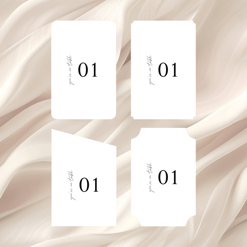 
                  
                    All You Need Is Love - Table Numbers
                  
                