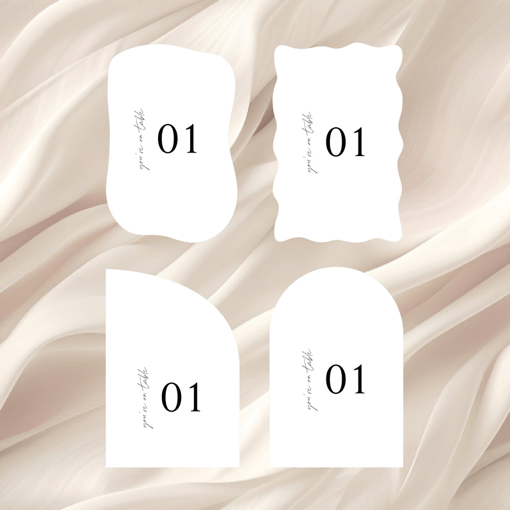 
                  
                    All You Need Is Love - Table Numbers
                  
                