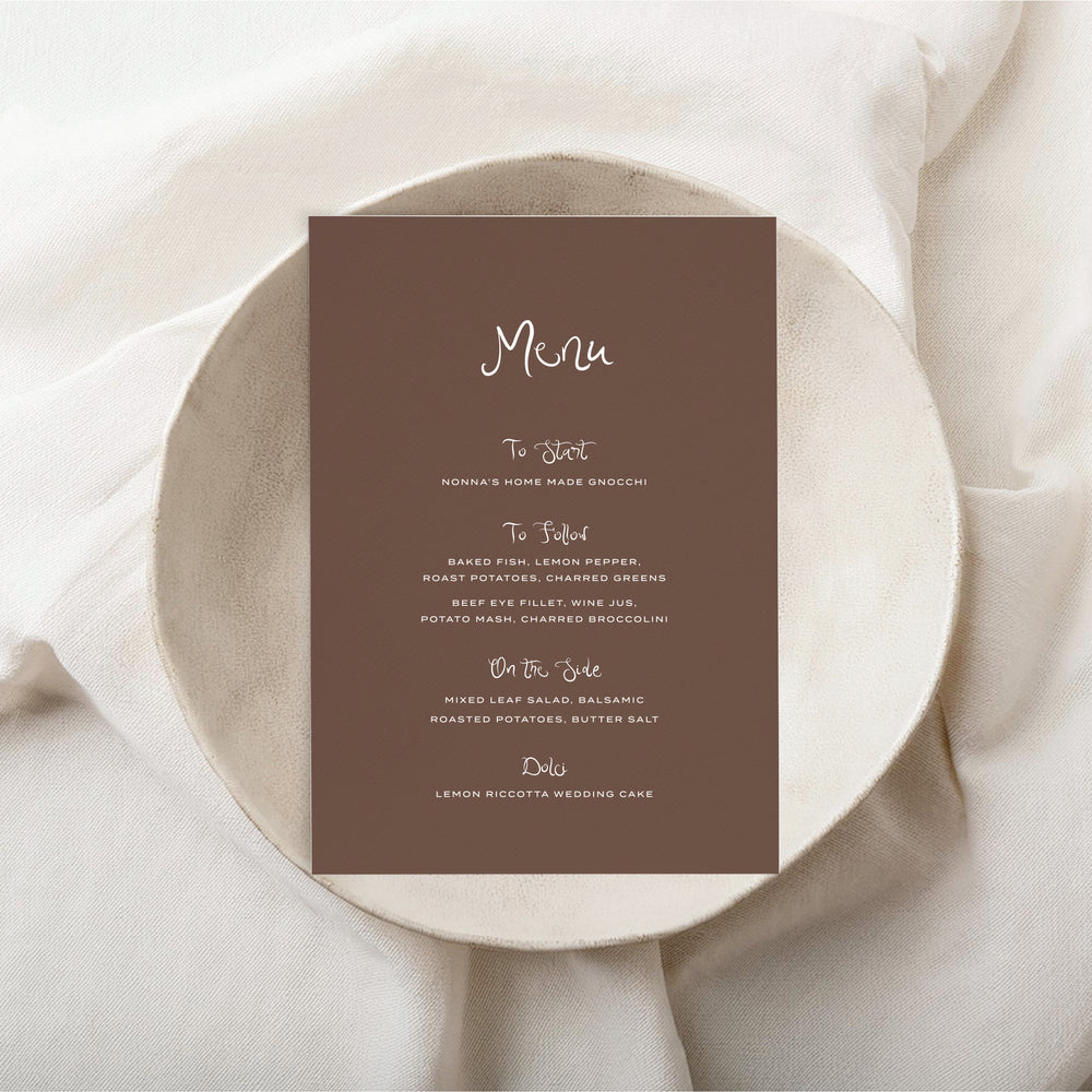 
                  
                    Amalfi Coast - Menu
                  
                