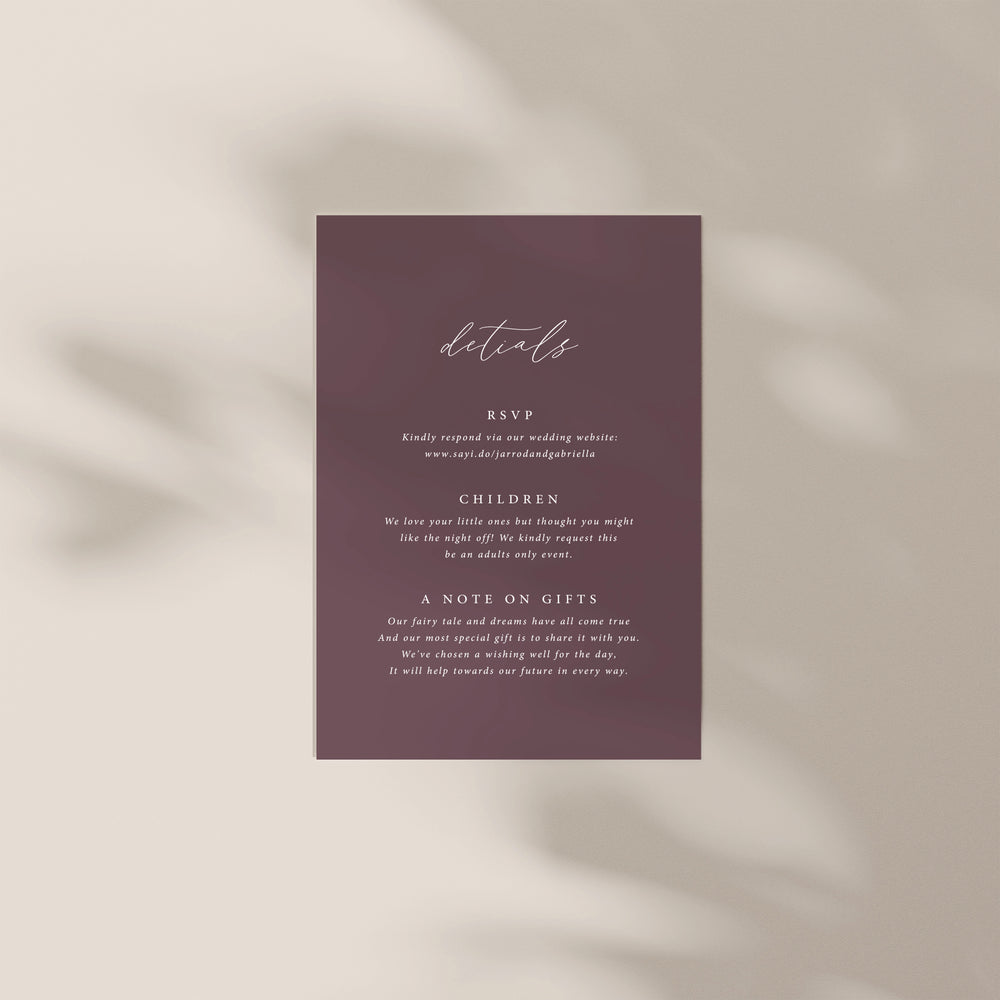 
                  
                    Amore - Details Card
                  
                