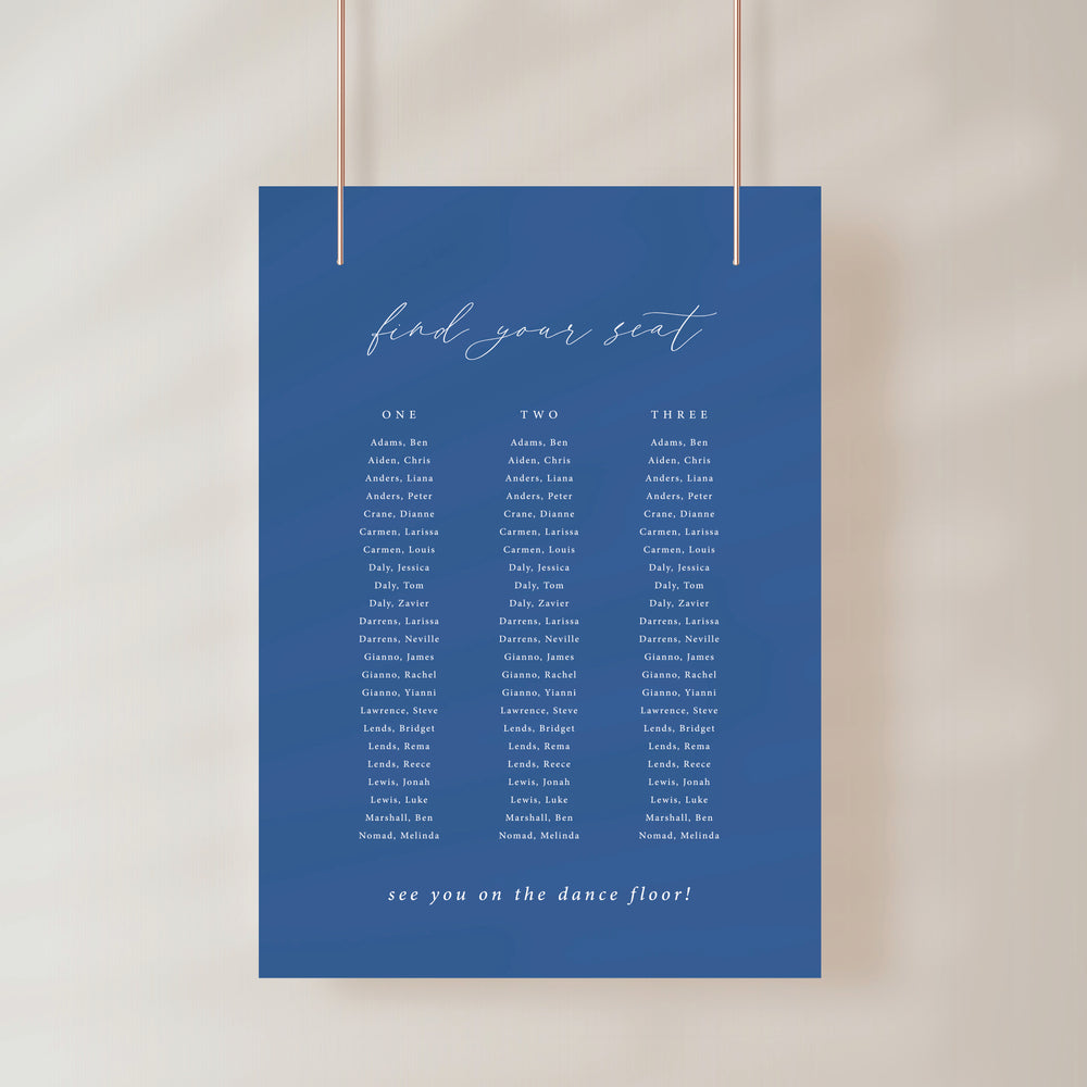 
                  
                    Amore - Seating Chart
                  
                