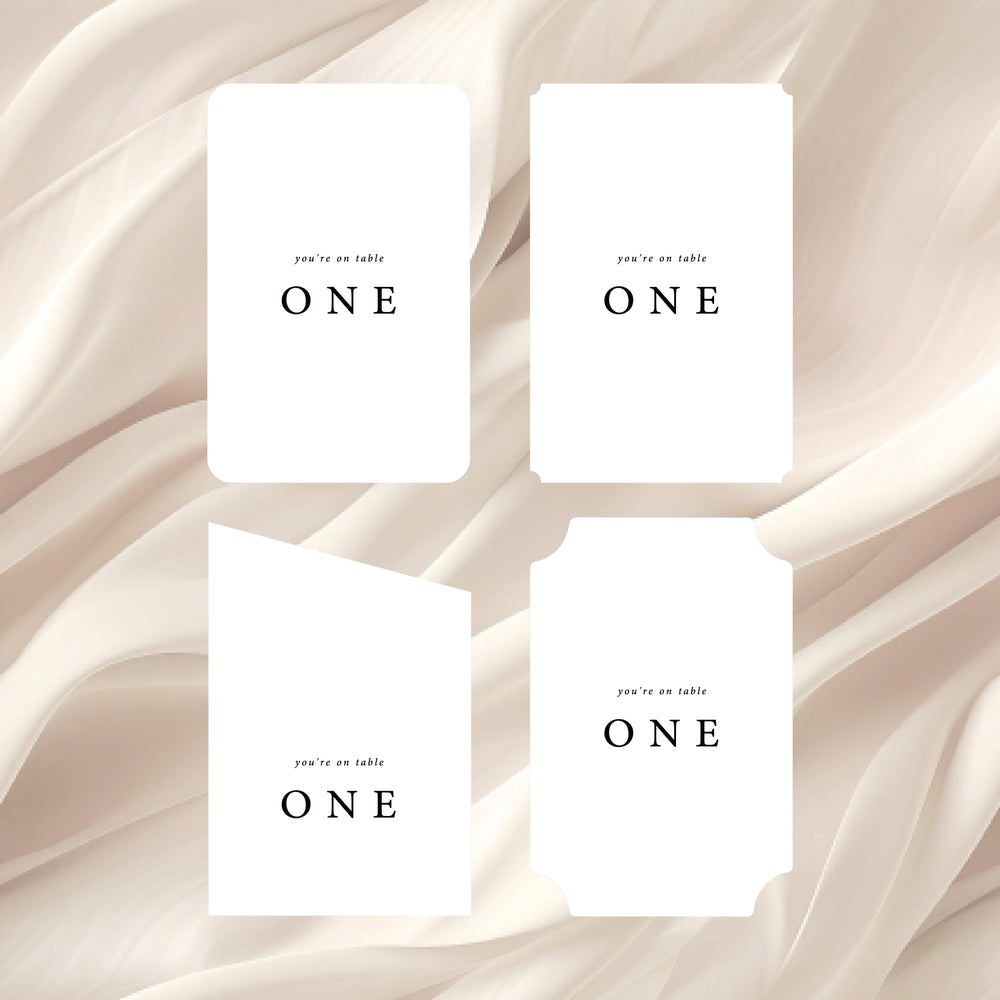 
                  
                    Amore - Table Numbers
                  
                
