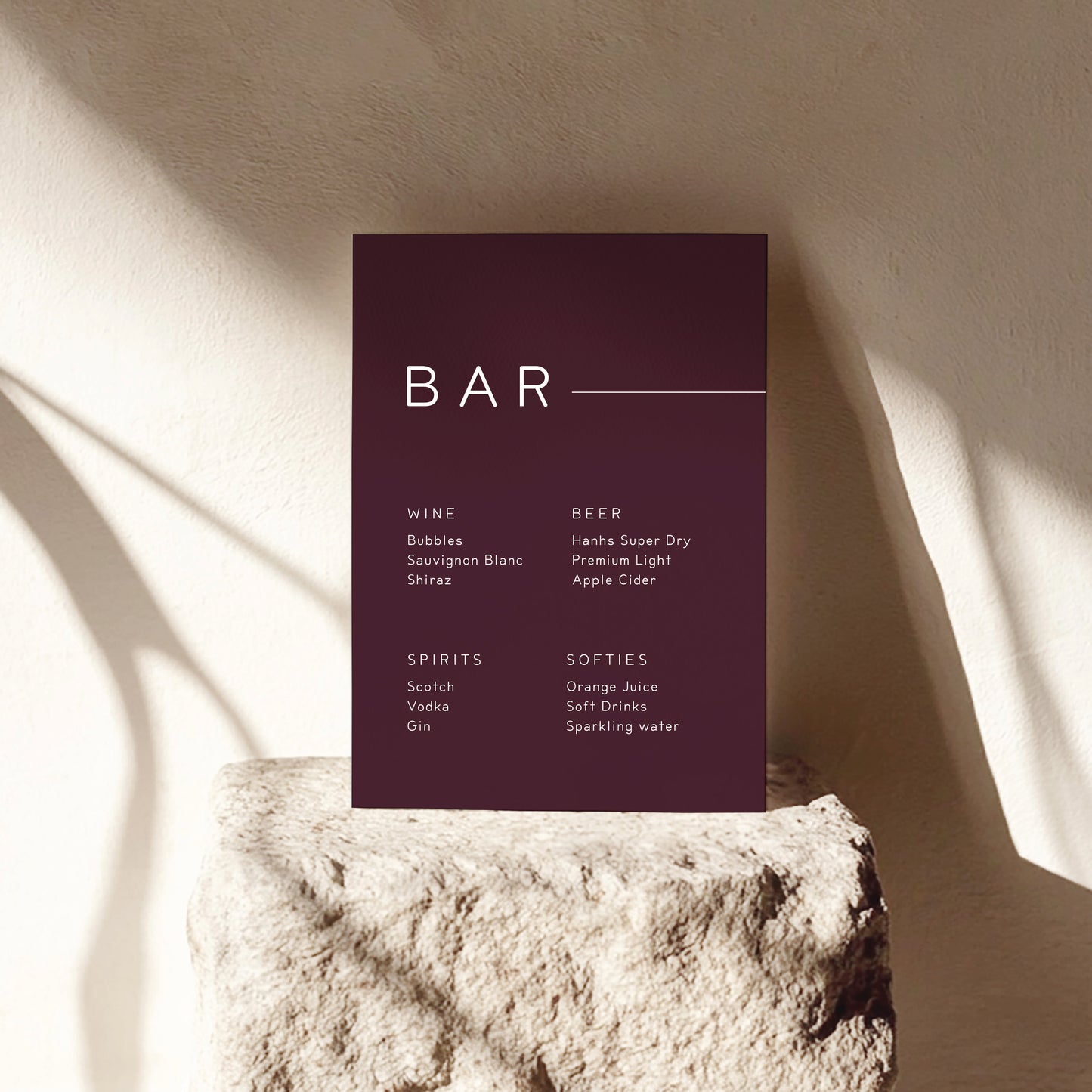 
                  
                    Between The Lines - Bar Sign
                  
                