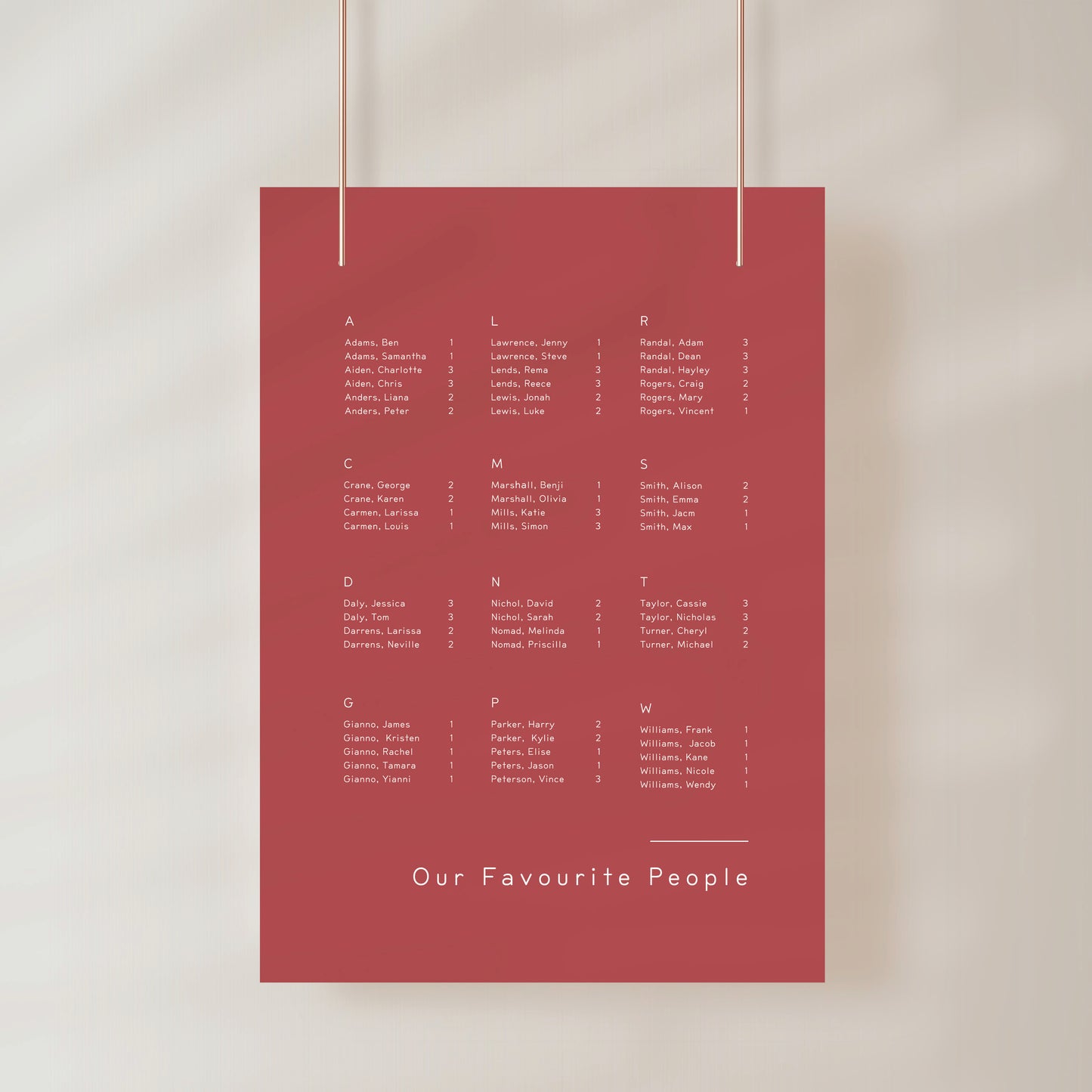 
                  
                    Between The Lines - Seating Chart
                  
                