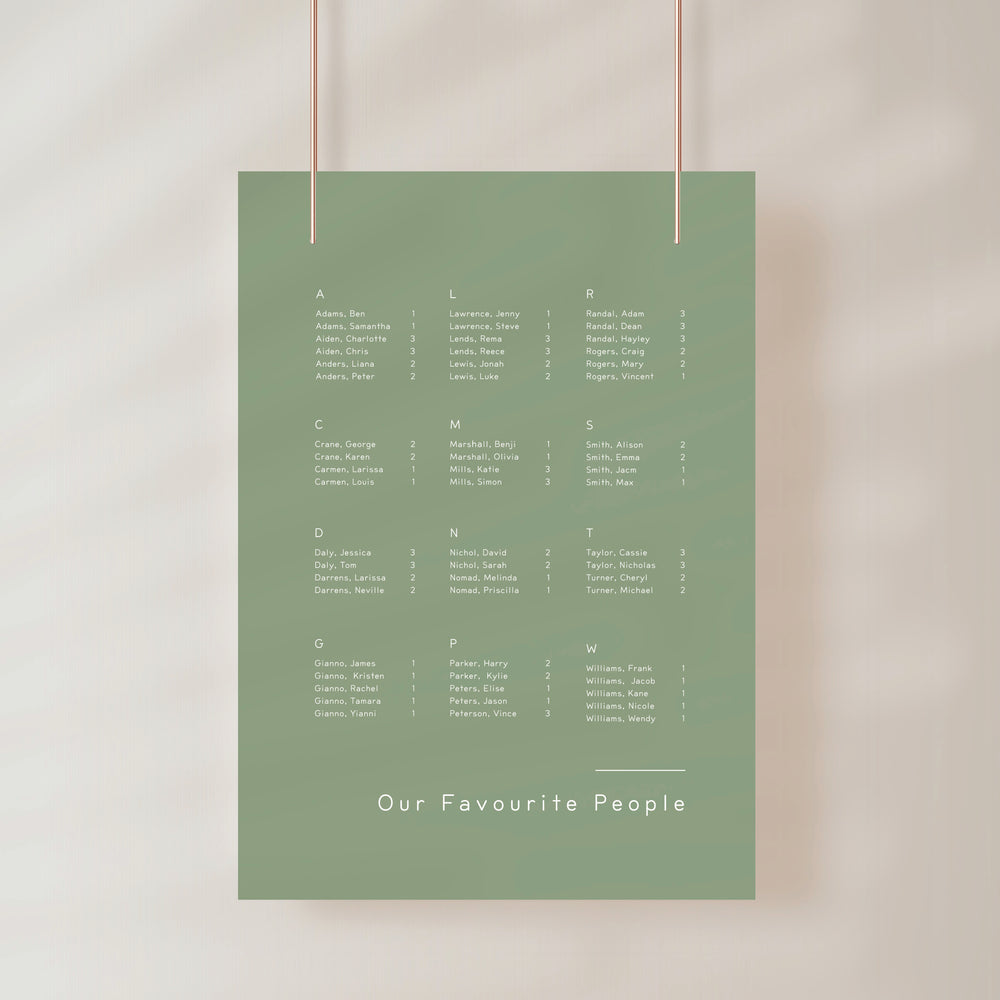 
                  
                    Between The Lines - Seating Chart
                  
                