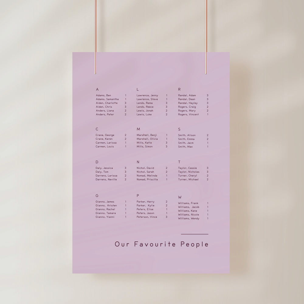 
                  
                    Between The Lines - Seating Chart
                  
                