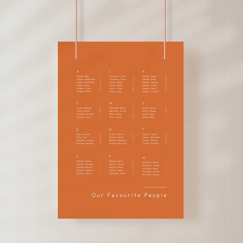 
                  
                    Between The Lines - Seating Chart
                  
                