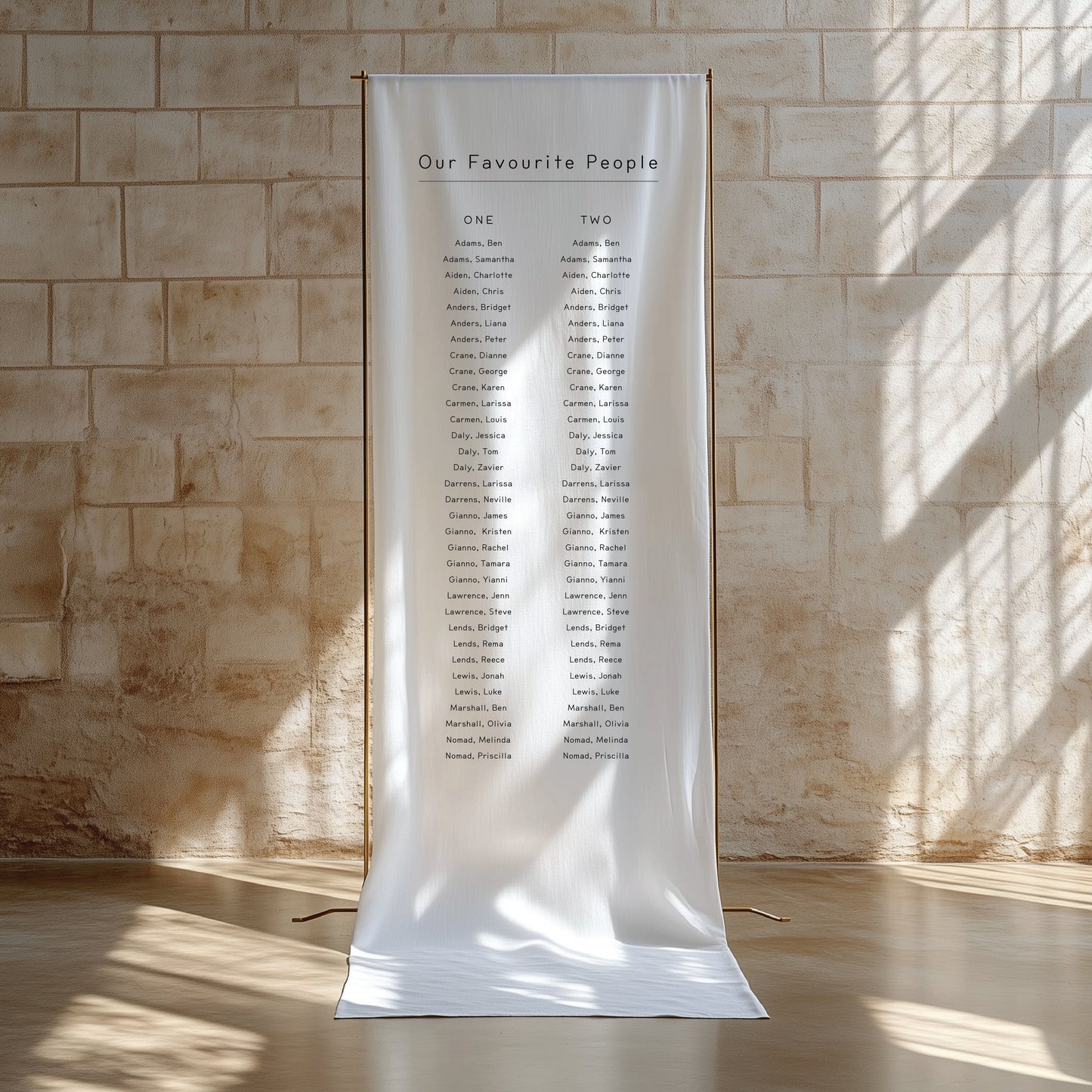 
                  
                    Between The Lines - Seating Chart
                  
                