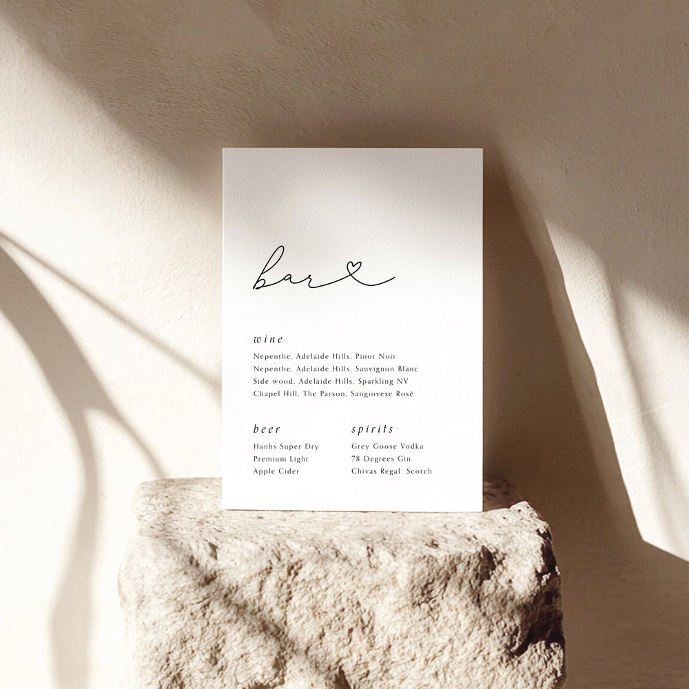 Cashmere - Bar Sign
