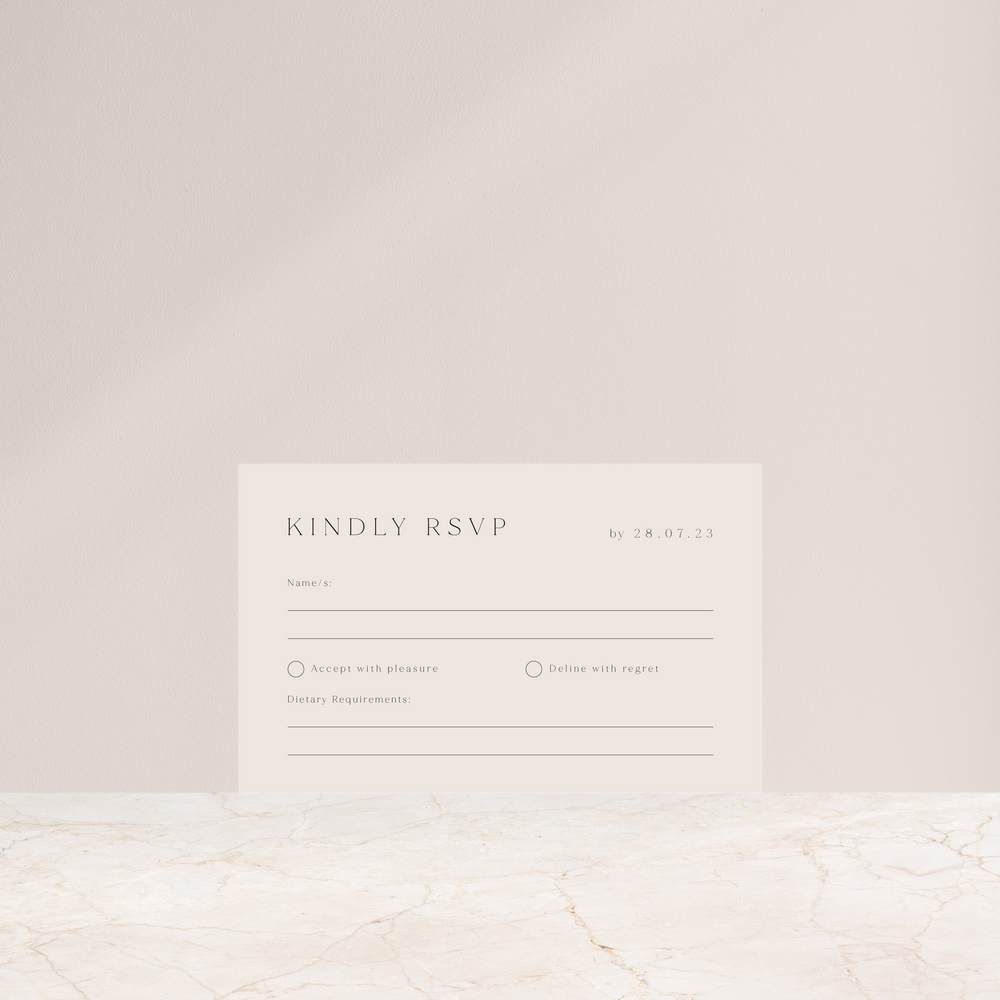 
                  
                    Classico - Rsvp Card
                  
                