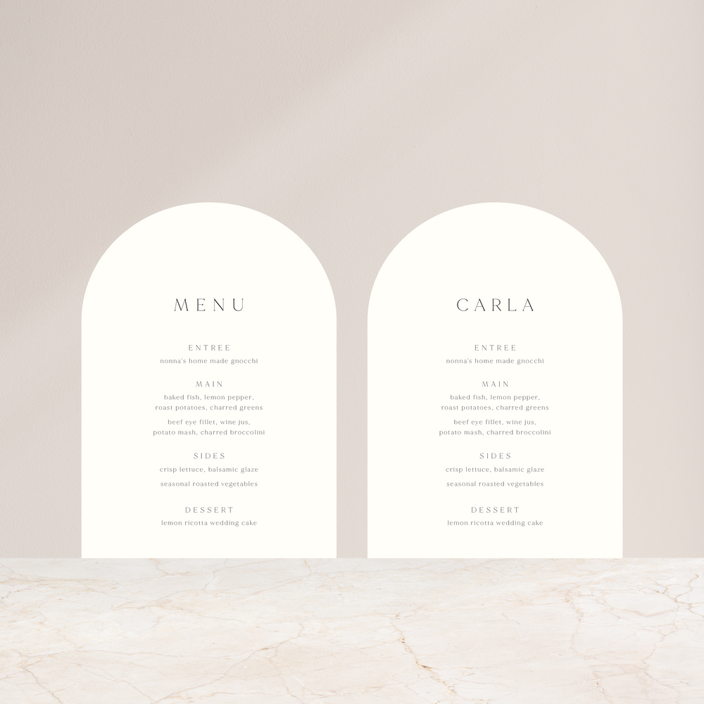 Classico - Menu