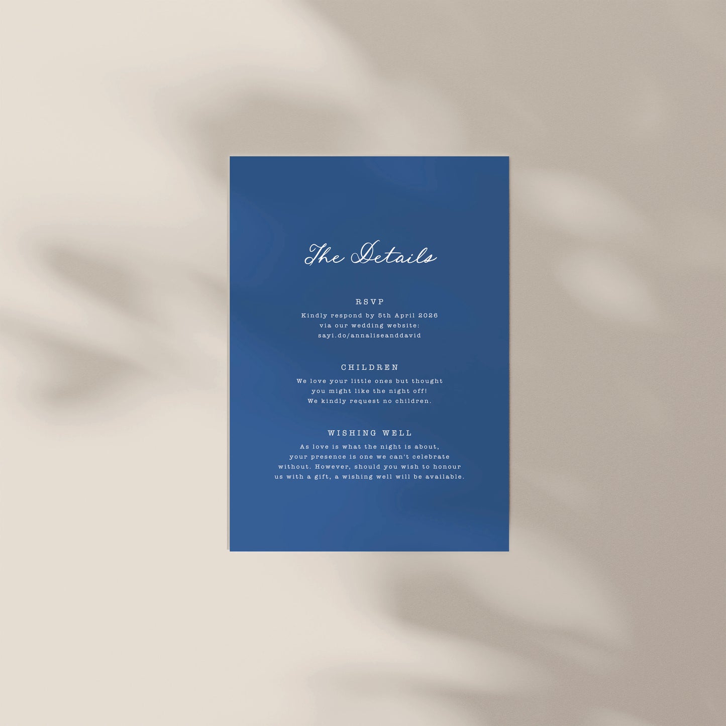 
                  
                    Maison D'amour - Details Card
                  
                