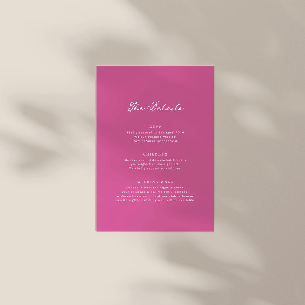 
                  
                    Maison D'amour - Details Card
                  
                