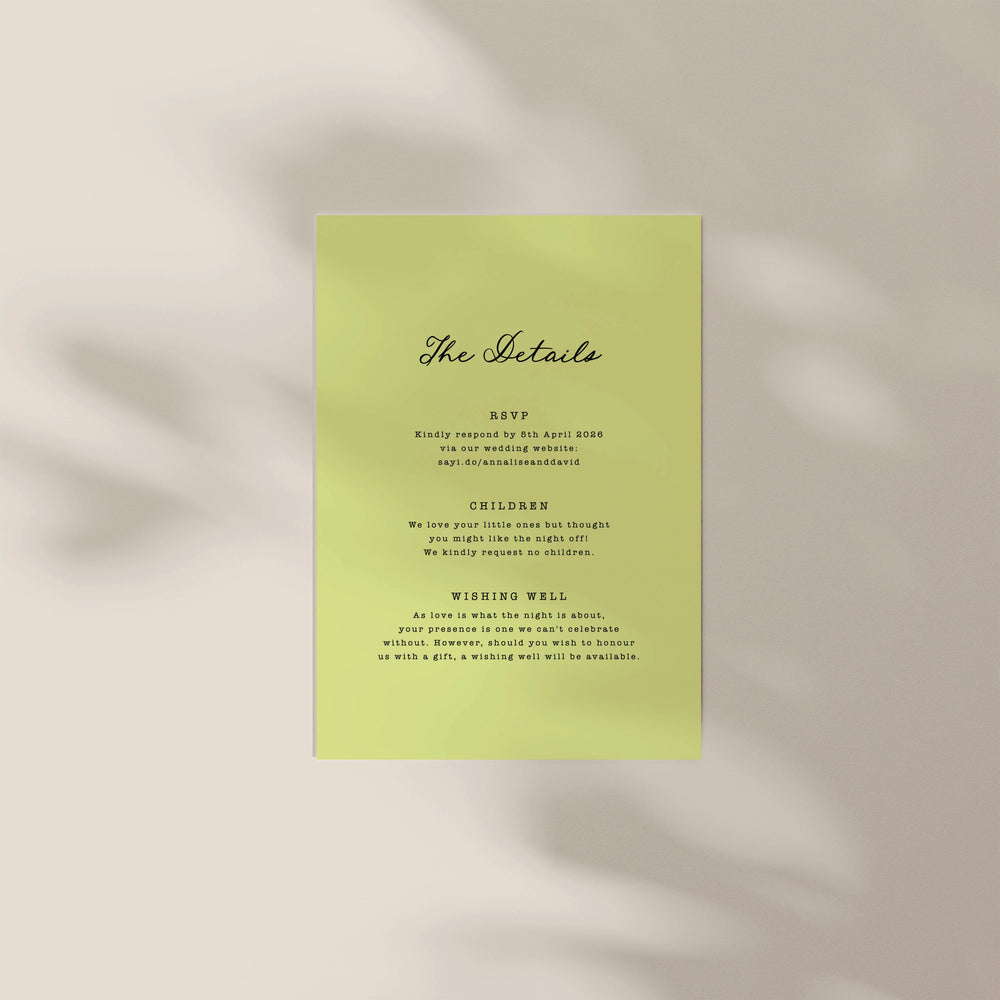 
                  
                    Maison D'amour - Details Card
                  
                