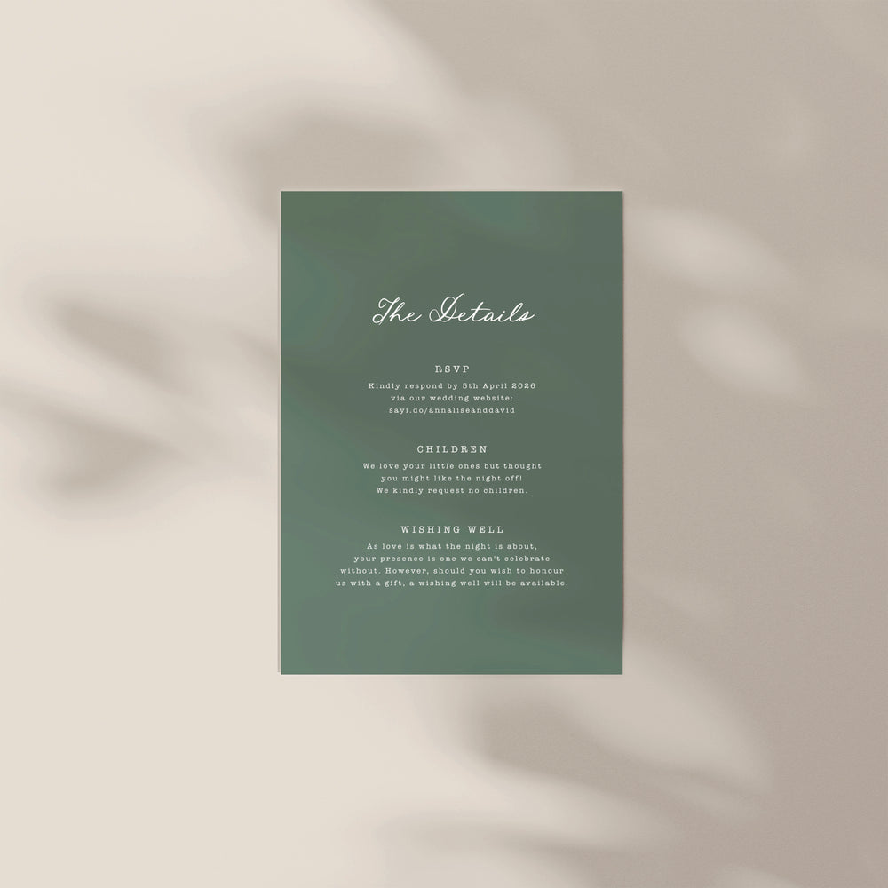 
                  
                    Maison D'amour - Details Card
                  
                