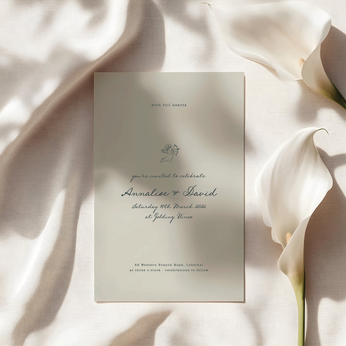 
                  
                    Maison D'amour - Invitation
                  
                
