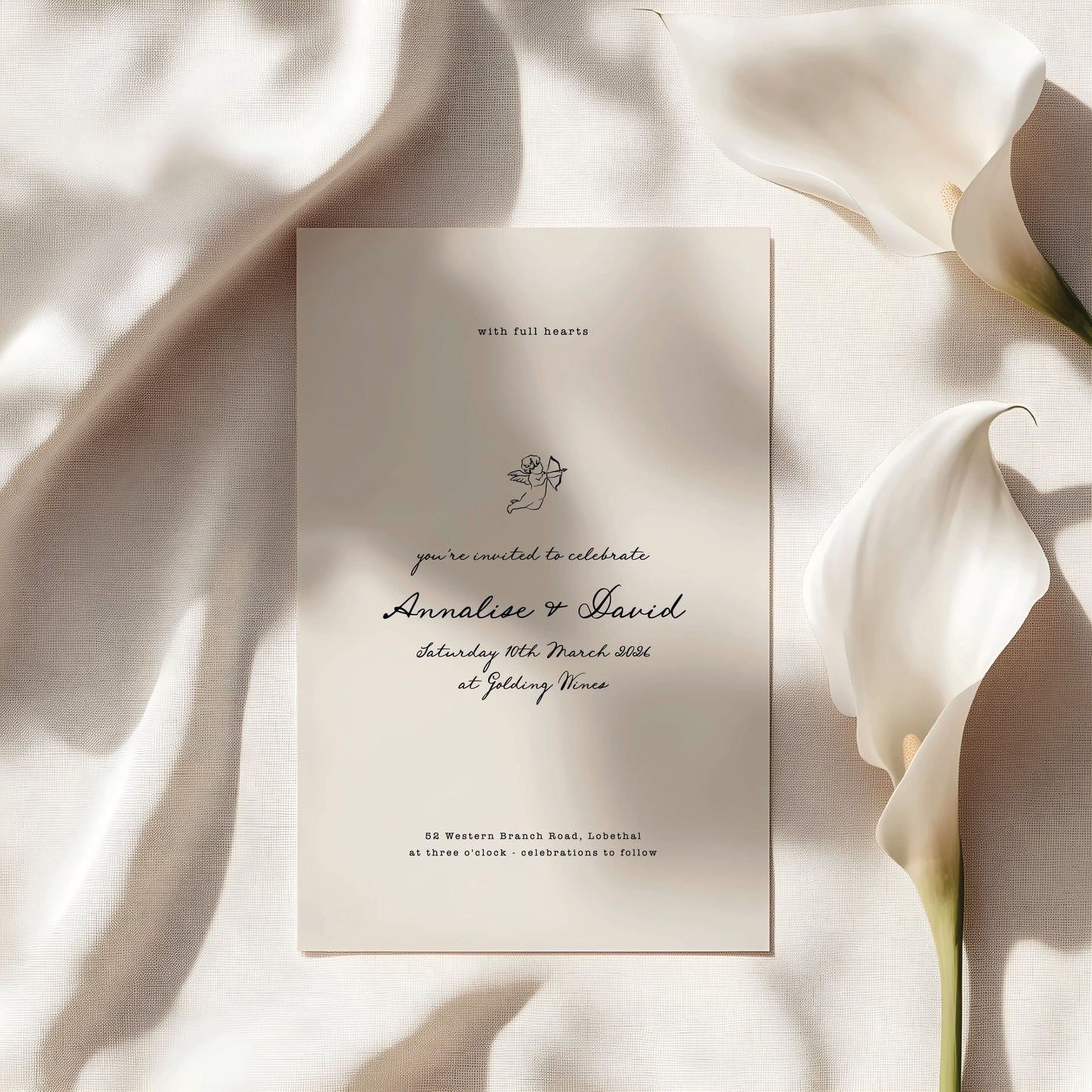 
                  
                    Maison D'amour - Invitation
                  
                