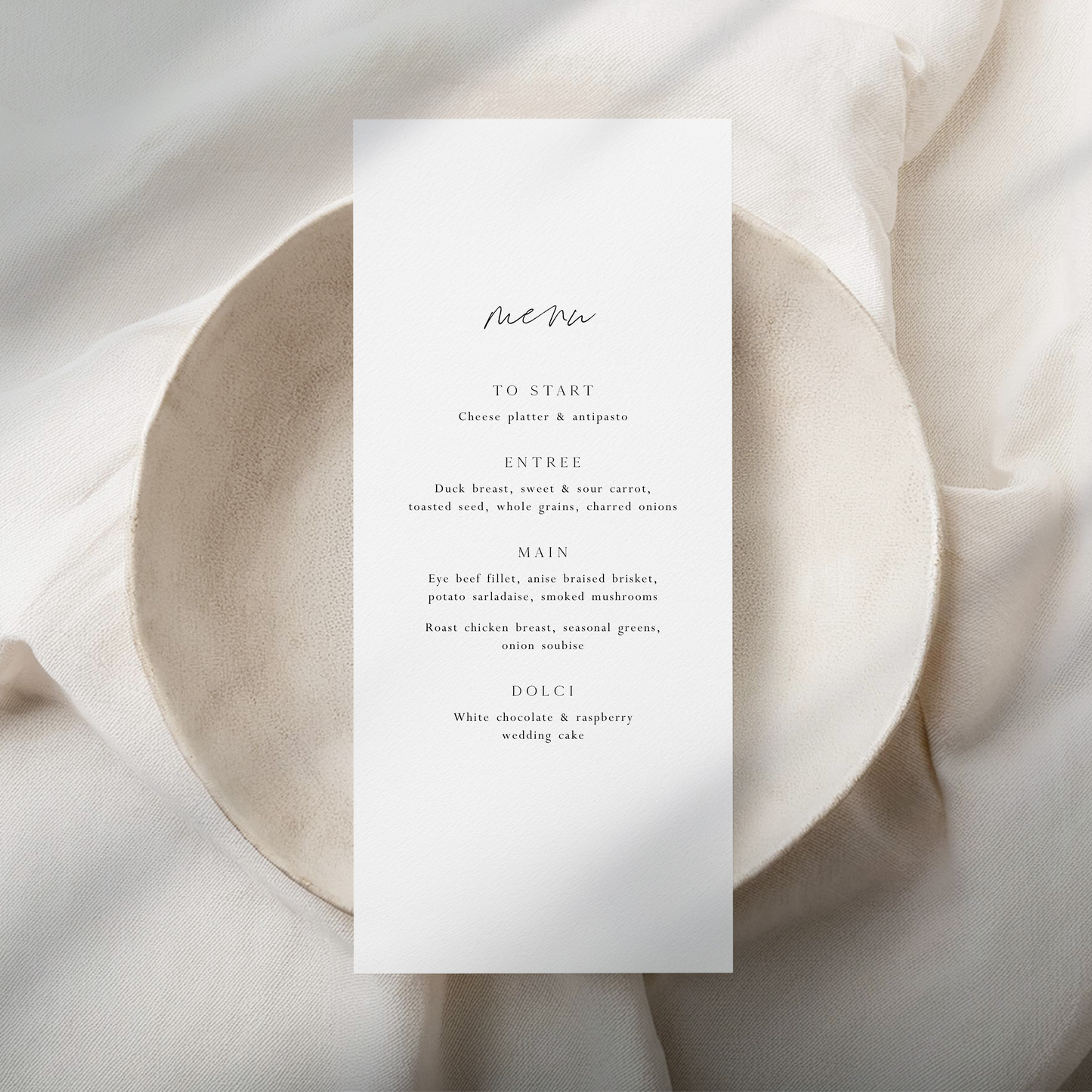 
                  
                    In The Mix - Double-Sided Menu
                  
                