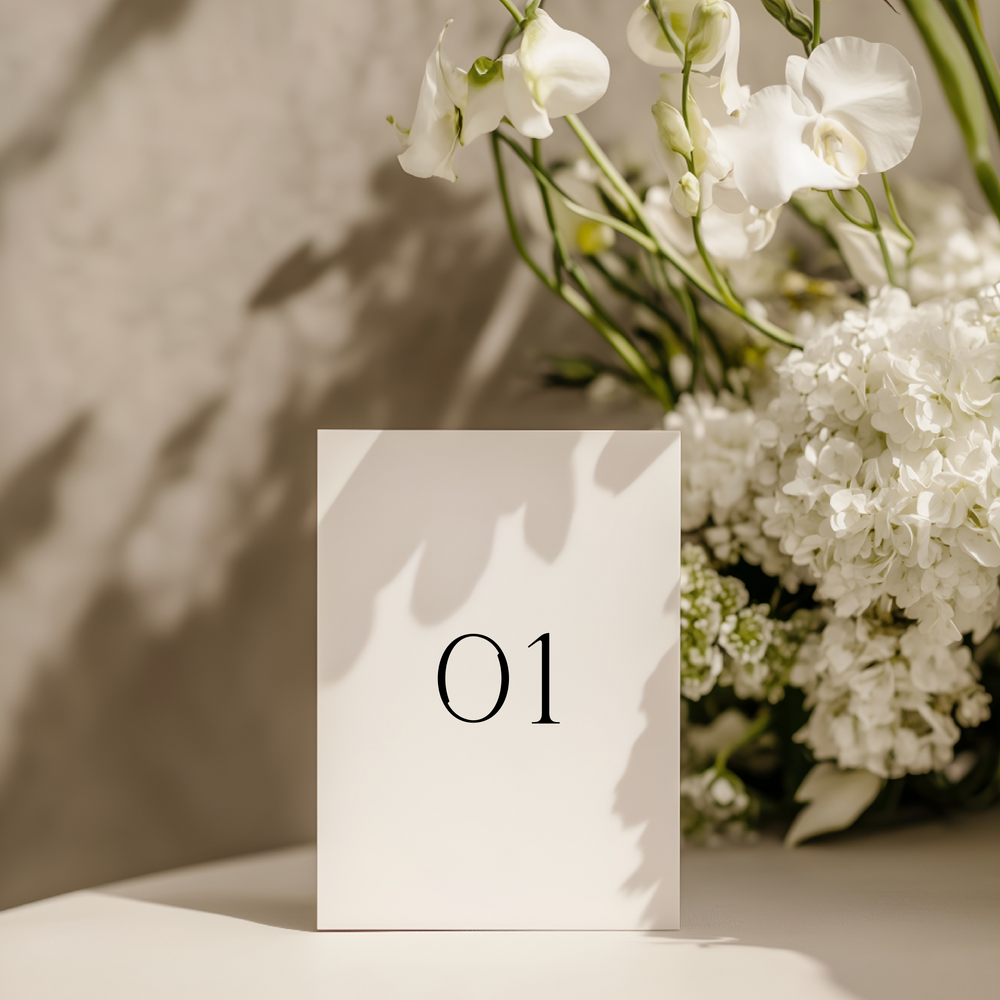 In The Mix - Table Numbers