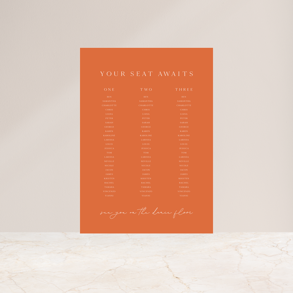 
                  
                    Luna - Seating Chart
                  
                