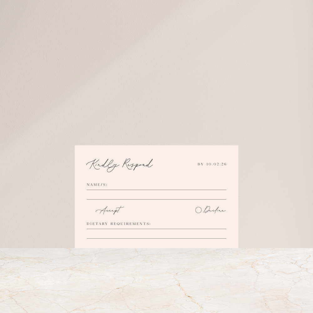 
                  
                    Luna - Rsvp Card
                  
                
