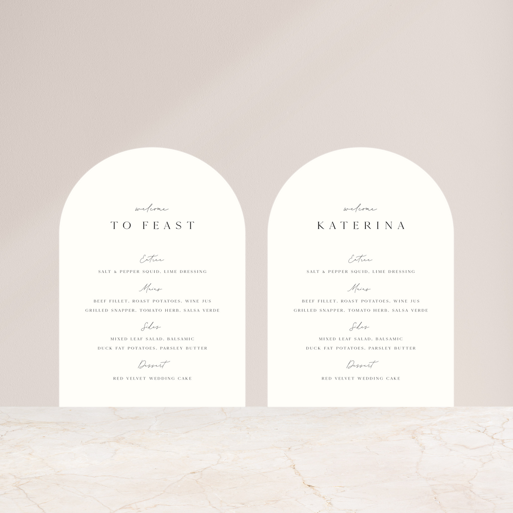 Luna - Menu