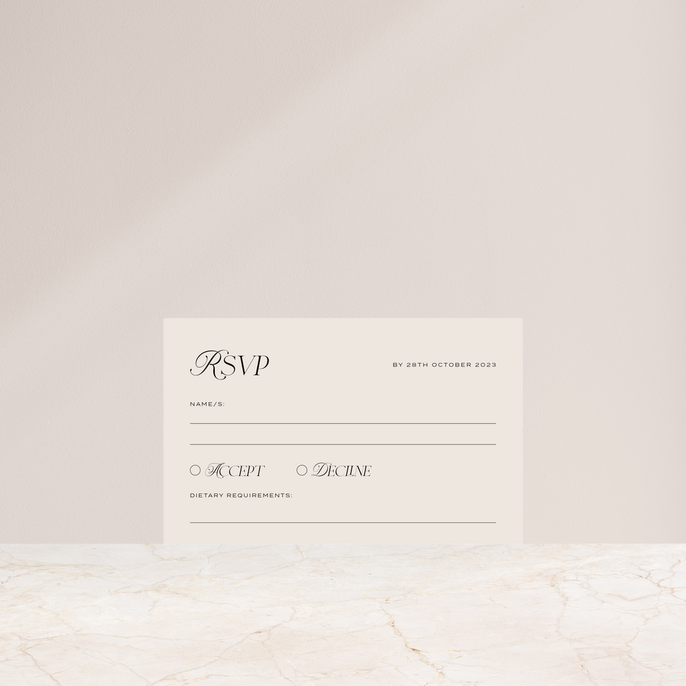 
                  
                    Manhattan - Rsvp Card
                  
                