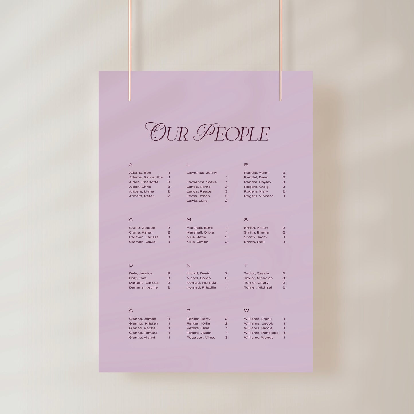 
                  
                    Manhattan - Seating Chart
                  
                