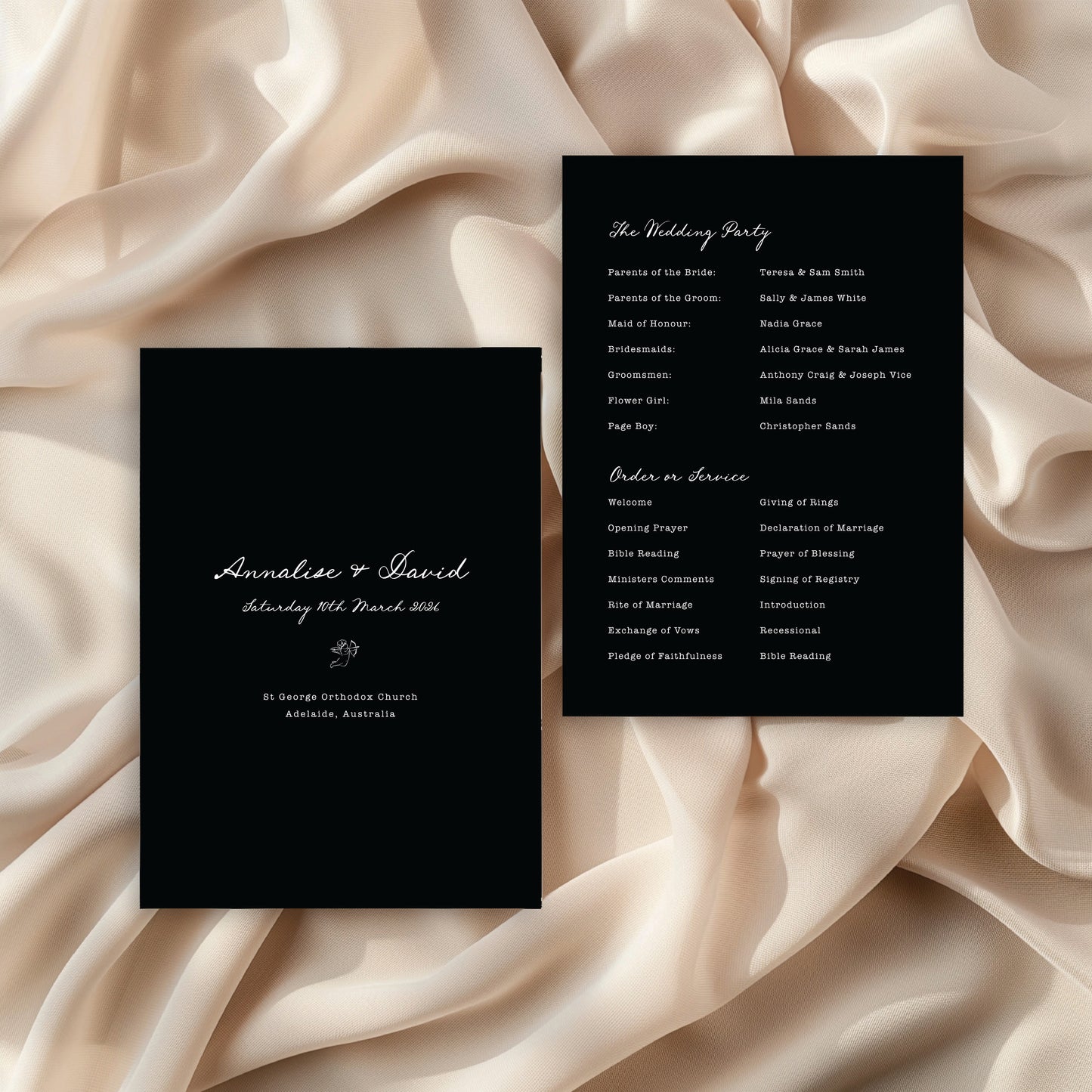 
                  
                    Maison D'amour - Order Of Service
                  
                