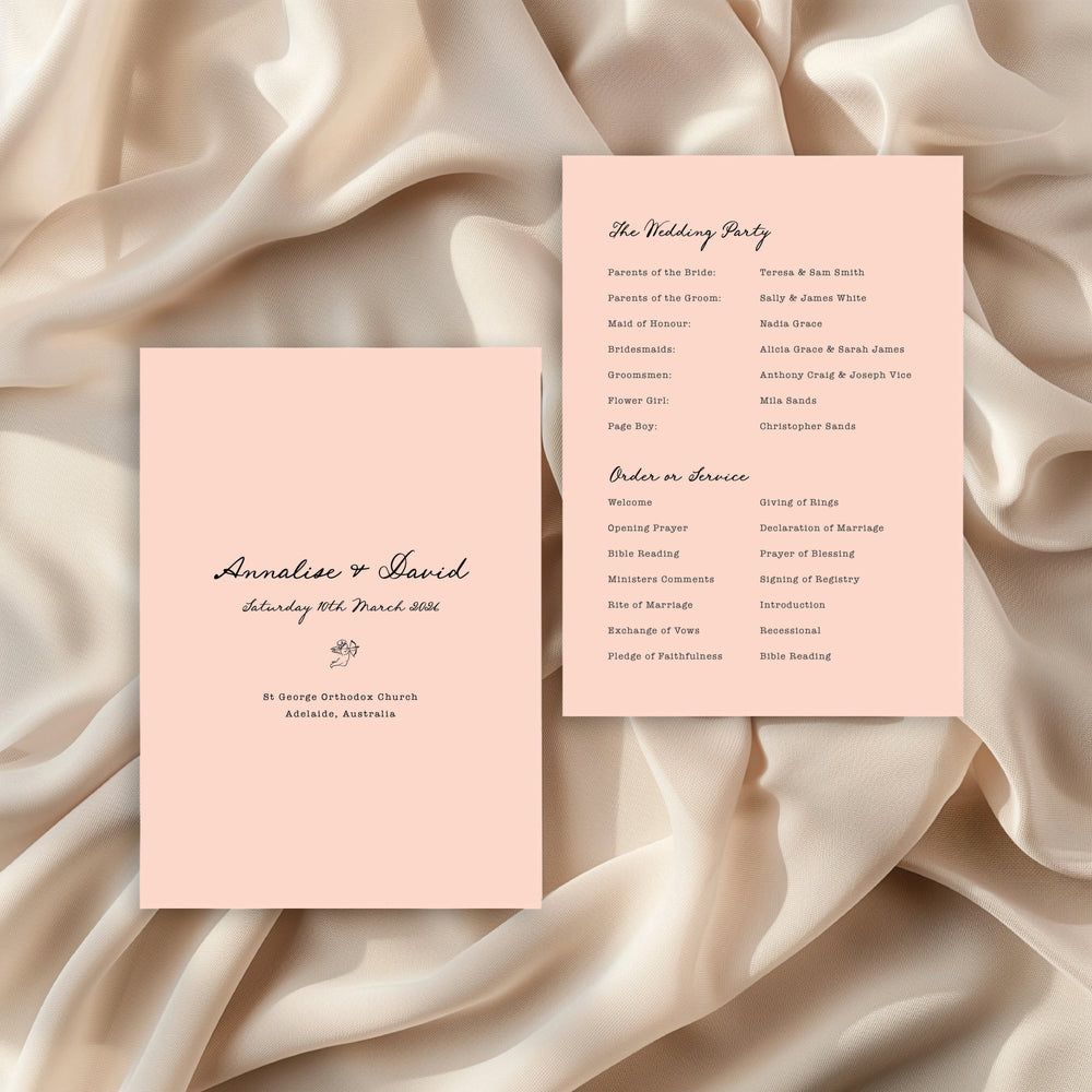 
                  
                    Maison D'amour - Order Of Service
                  
                