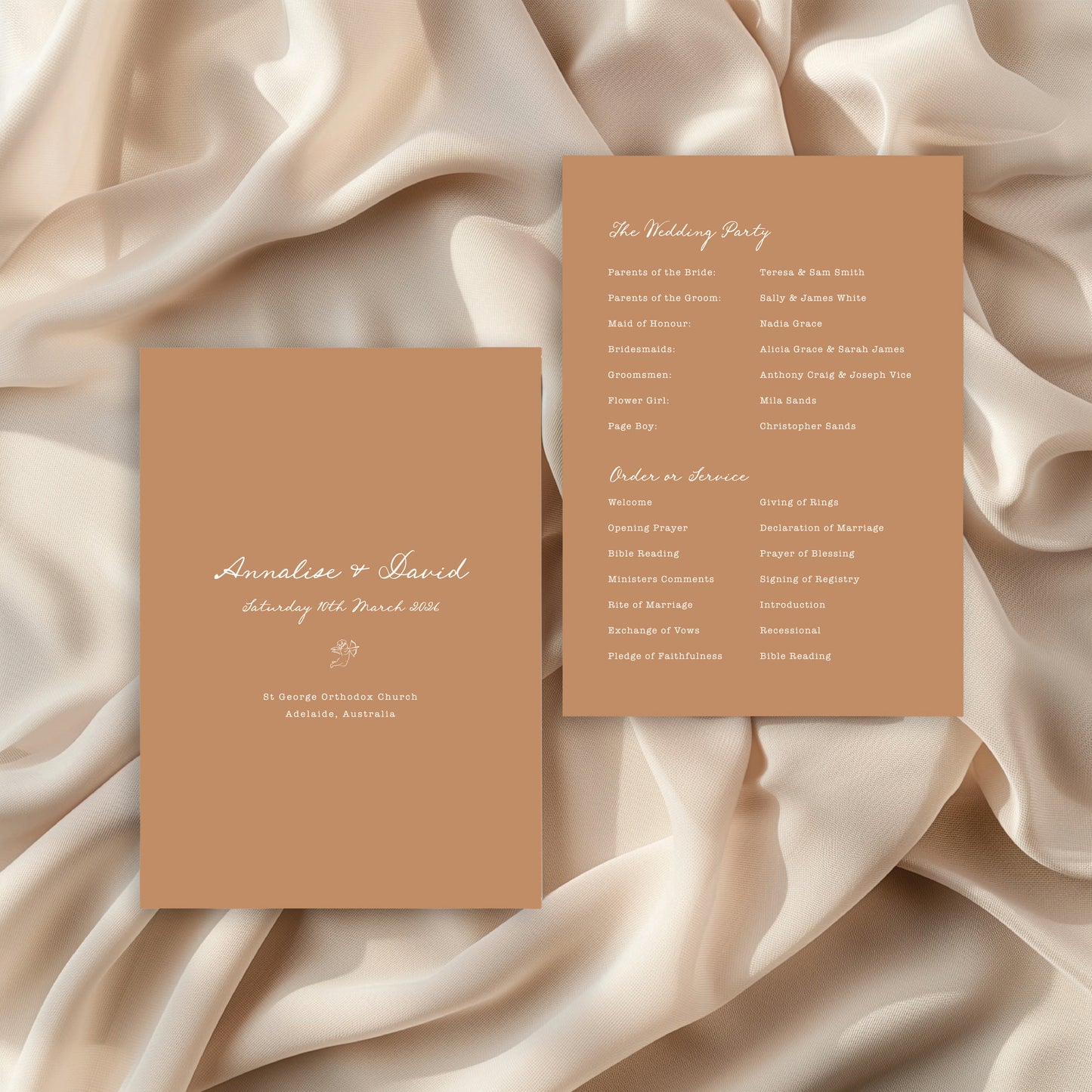 
                  
                    Maison D'amour - Order Of Service
                  
                