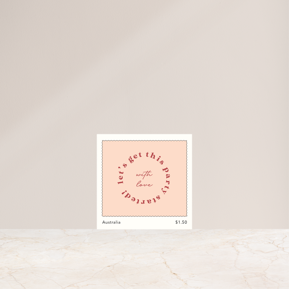 
                  
                    Retro Romance - Stamp Design
                  
                