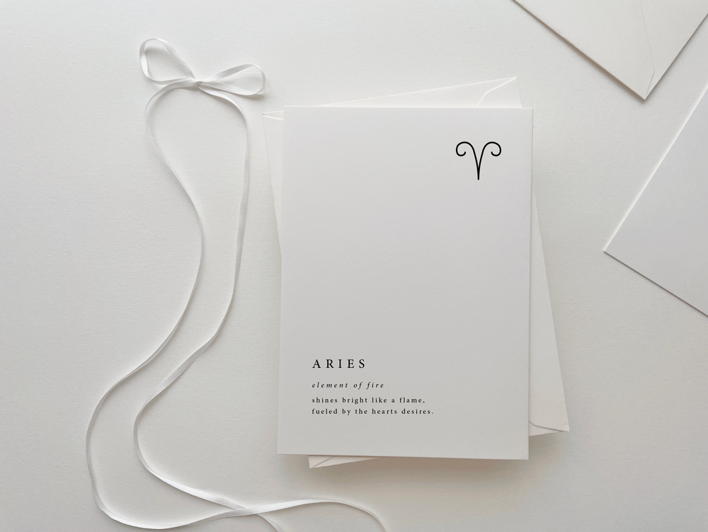 Star Sign Card - Aries