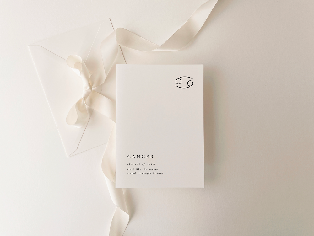Star Sign Card - Cancer