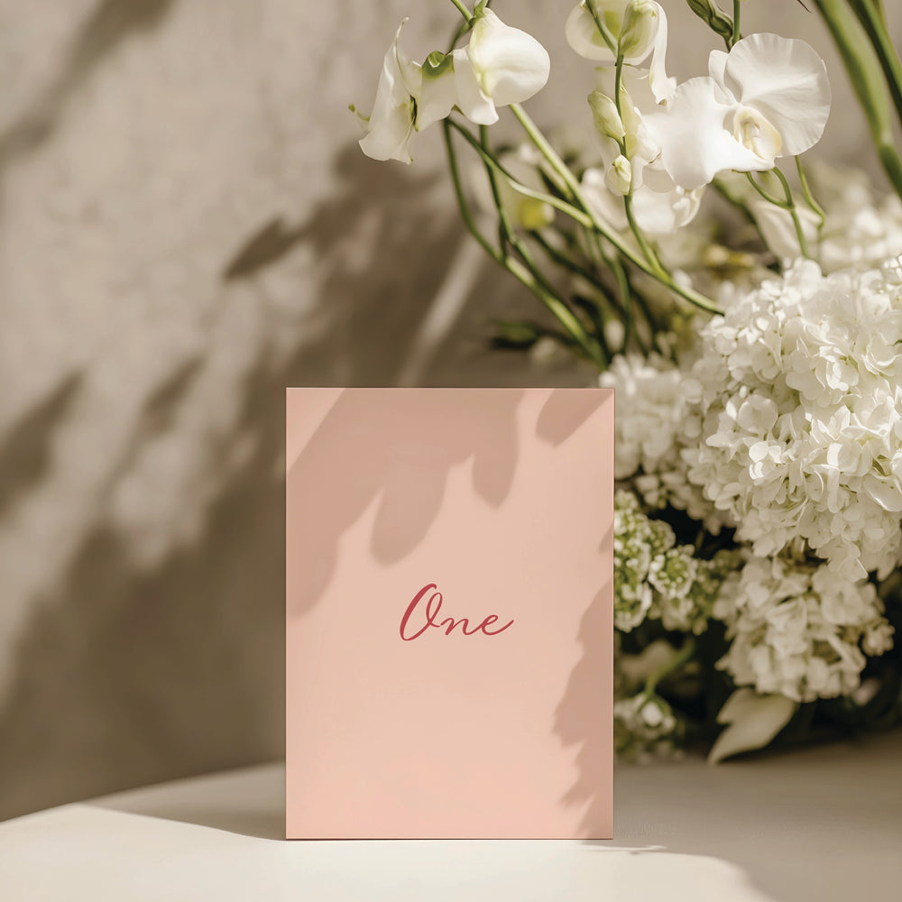 
                  
                    Maison D'amour - Table Numbers
                  
                