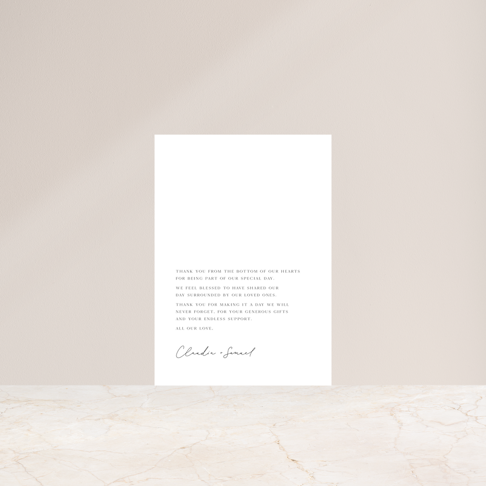 
                  
                    Luna - Thank You Card
                  
                