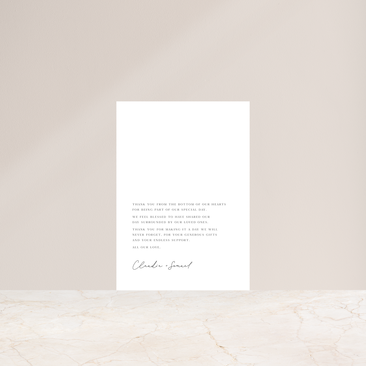 
                  
                    Luna - Thank You Card
                  
                