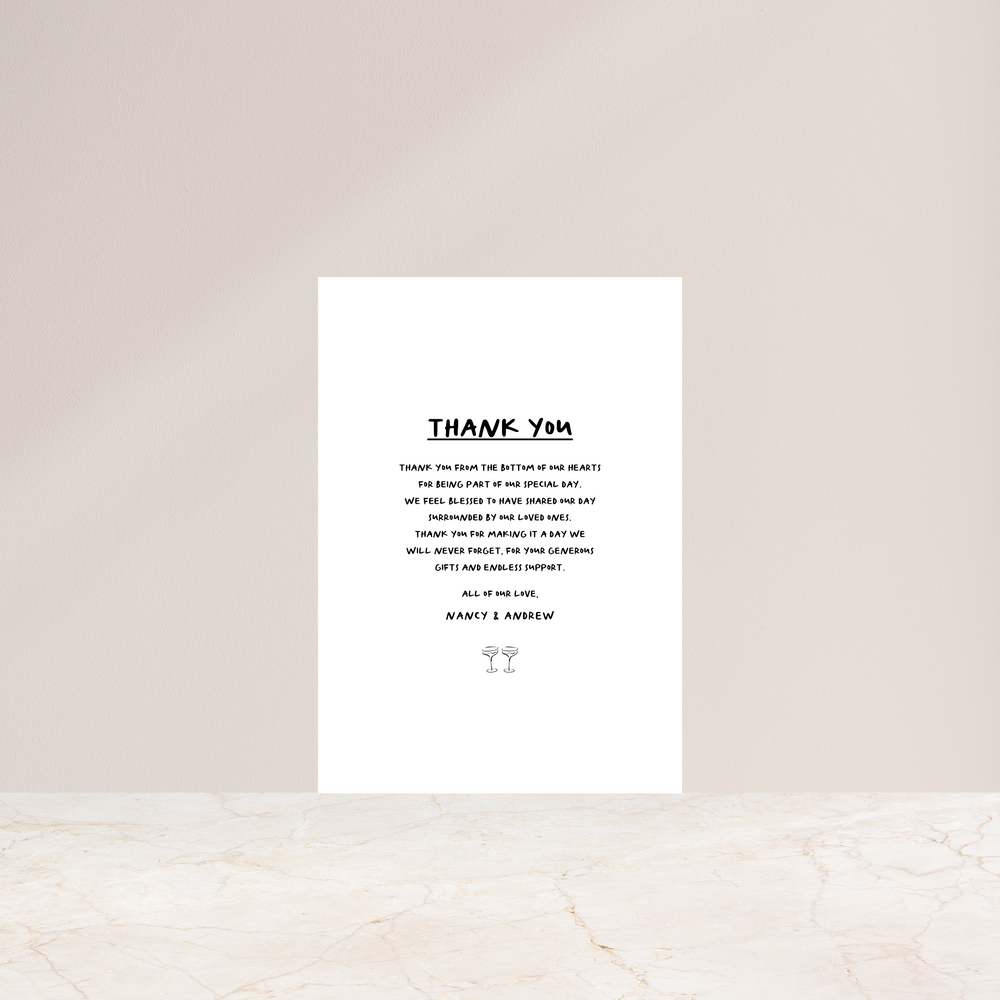 
                  
                    Young Love - Thank You Card
                  
                