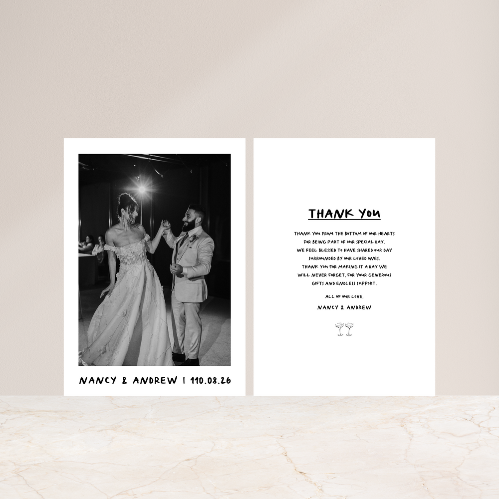 Young Love - Thank You Card
