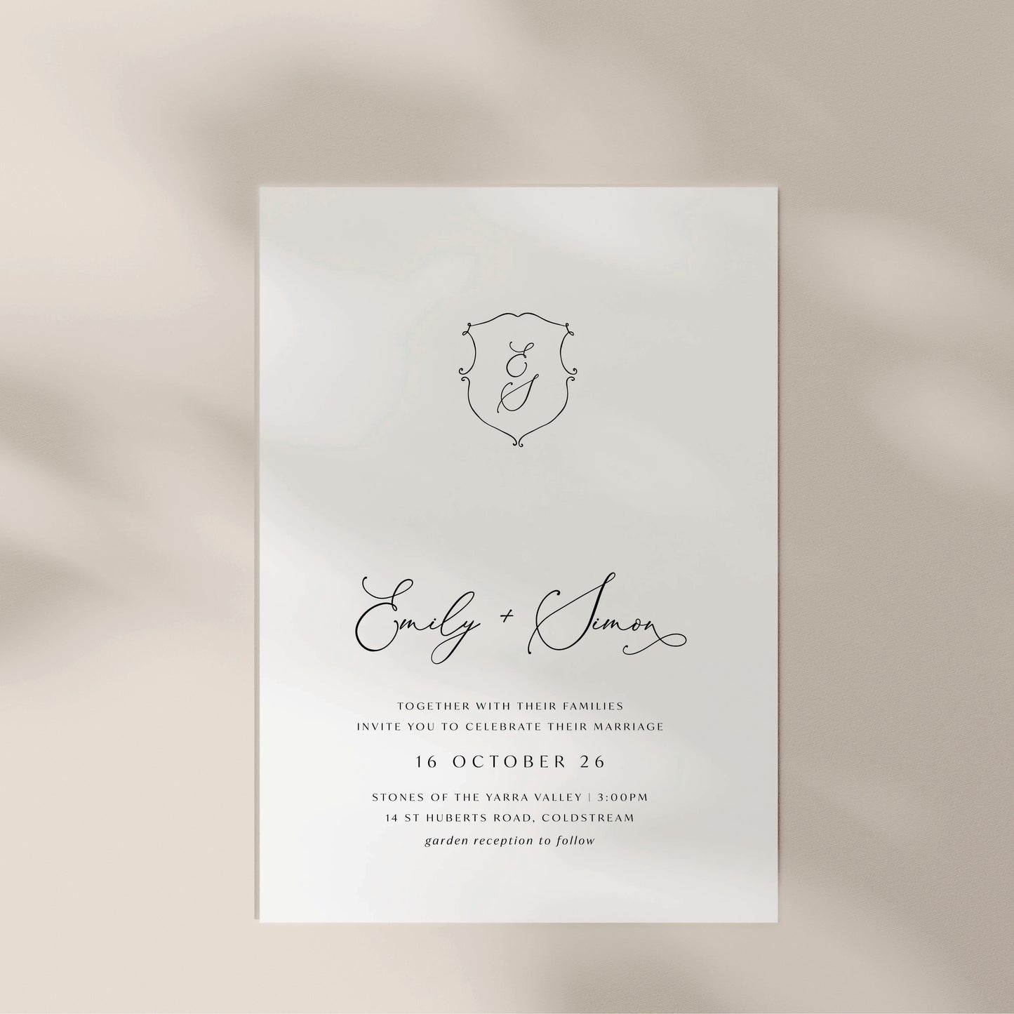 
                  
                    Treasure Crest - Invitation
                  
                