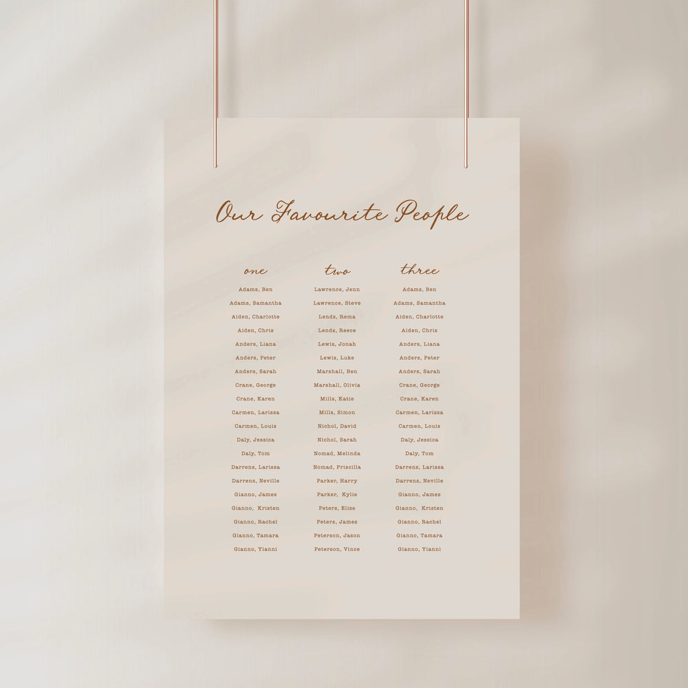 
                  
                    Maison D'amour - Seating Chart
                  
                
