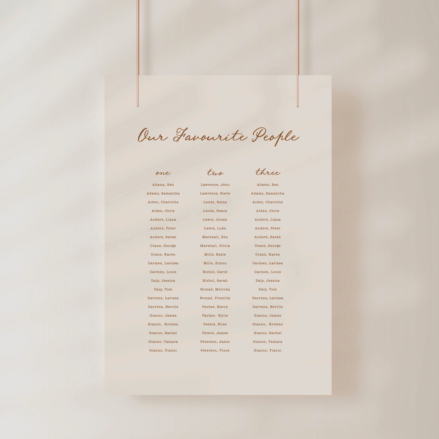 
                  
                    Maison D'amour - Seating Chart
                  
                