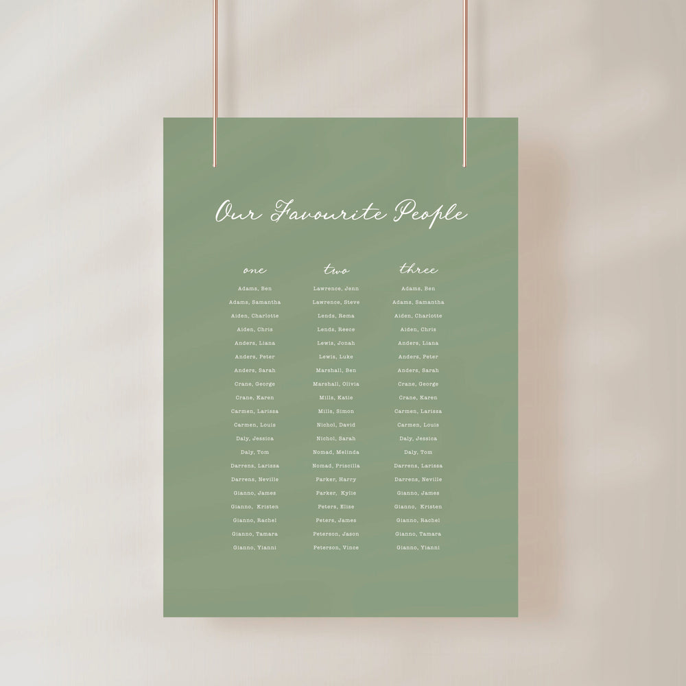 
                  
                    Maison D'amour - Seating Chart
                  
                