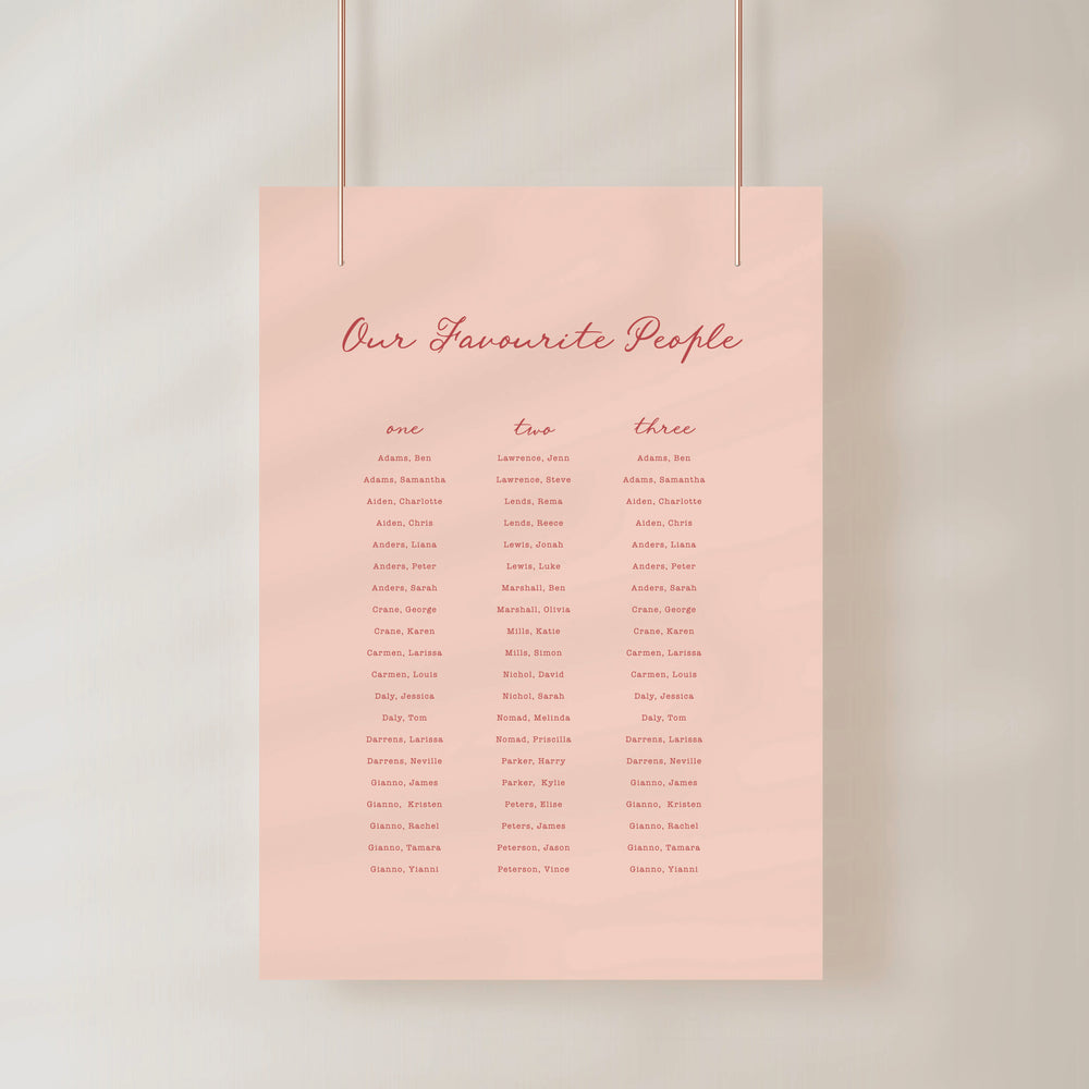 
                  
                    Maison D'amour - Seating Chart
                  
                
