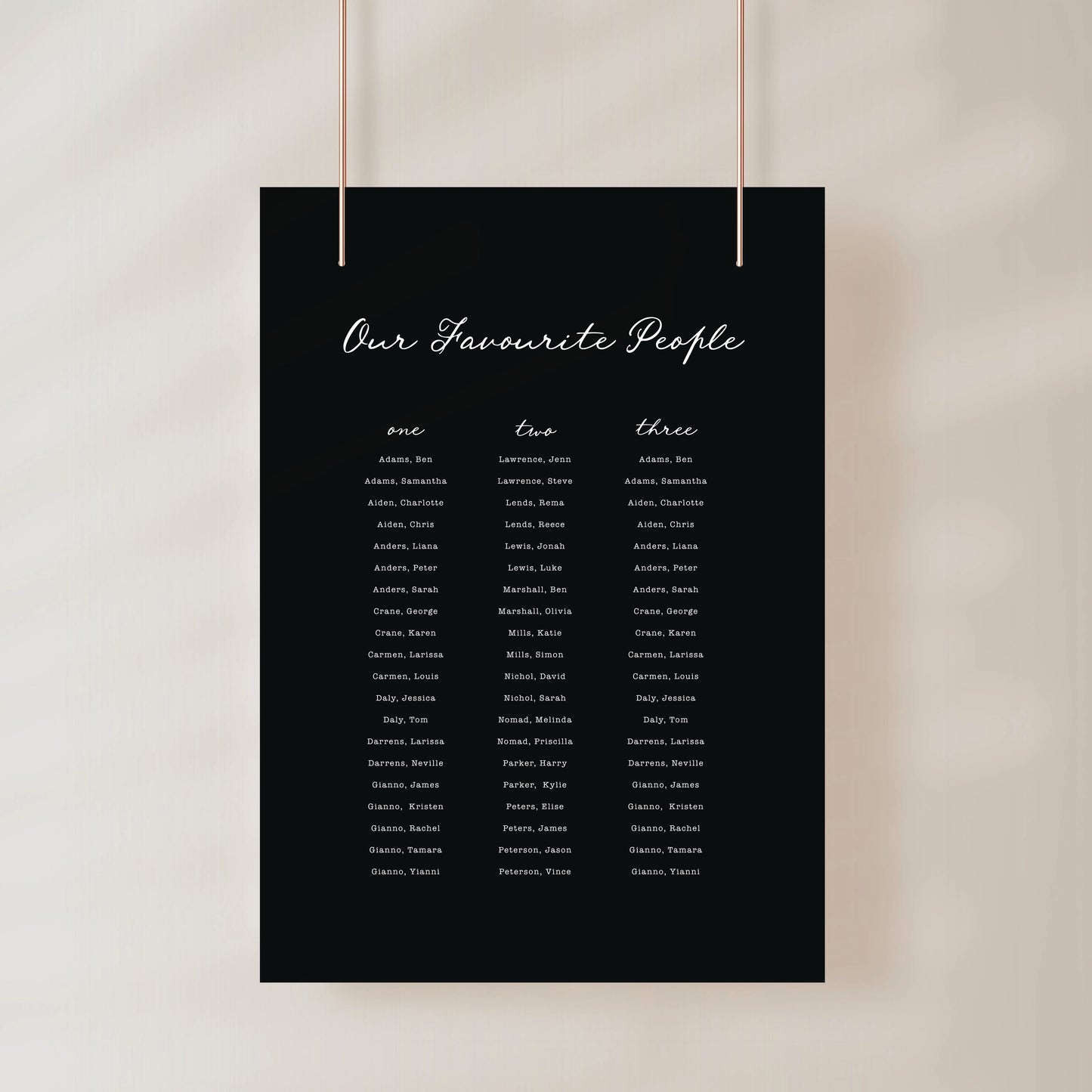 
                  
                    Maison D'amour - Seating Chart
                  
                